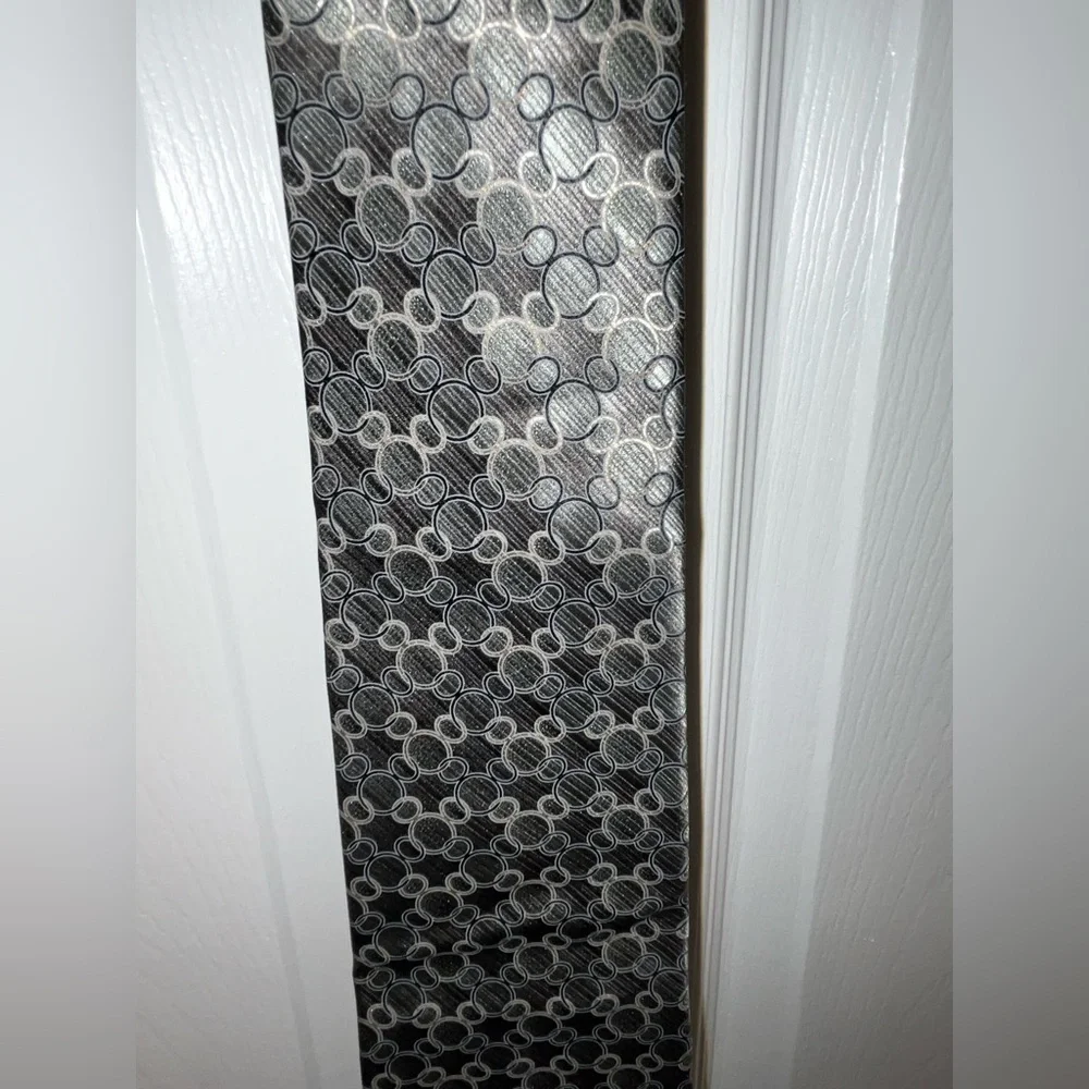Walt Disney World Vintage Black, green and Gray Mickey Mouse Tie